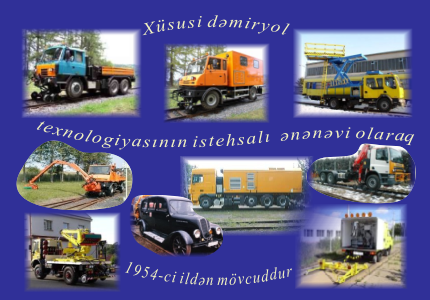 „SAZ Ltd“ Şirkəti bir ənənə olaraq dəmir və tramvay yollarının, üst hava xəttləri və avadanlıqların, xüsusi dəmiryolu inşaat avadanlığın, yük və ikiyollu - dəmiryolu nəqliyyat vasitələrinin inkişafı, istehsalı və təmiri üzrə ixtisaslaşan bir şirkətdir. Buraya üstqurmalar və qurğular arasında izolasiyalı, qayçılı və teleskopik platformalar, qaynaq cihazları və platformalar daxildir. Dəmiryol avadanlıqları kranlar, rampalar , yük maşınları, quraşdırma avadanlığı, dəmiryol arabaların, çəkilməsi və daşınması üçün istifadə edilir və nəzərdə tutulmuşdur. . Şirkət təmir və nəzarət, qaynaq, çilingər, frezer və digər işləri həyata keçirir. Xüsusi dəmiryol texnologiyasının istehsalı ənənəvi olaraq 1954-ci ildən mövcuddur.